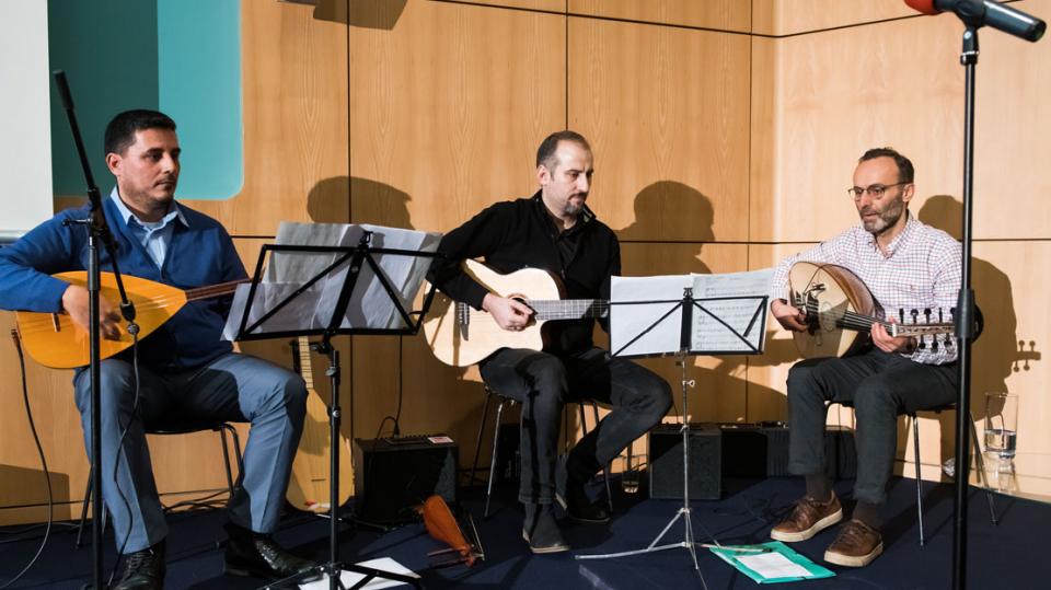 Preisverleihung Engagementpreis NRW 2018: World Music Quartett