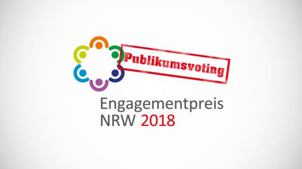 Publikumsvoting Engagementpreis NRW 2018