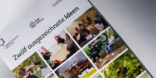 Titelseite der Broschüre zum Engagementpreis NRW 2020