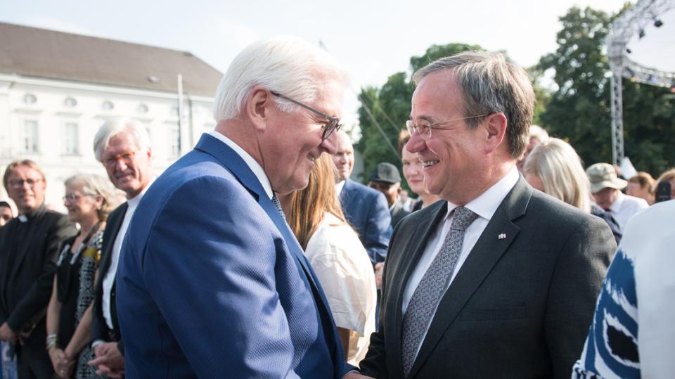 Bürgerfest des Bundespräsidenten 2019: Bundespräsident Steinmeier und Ministerpräsident Laschet