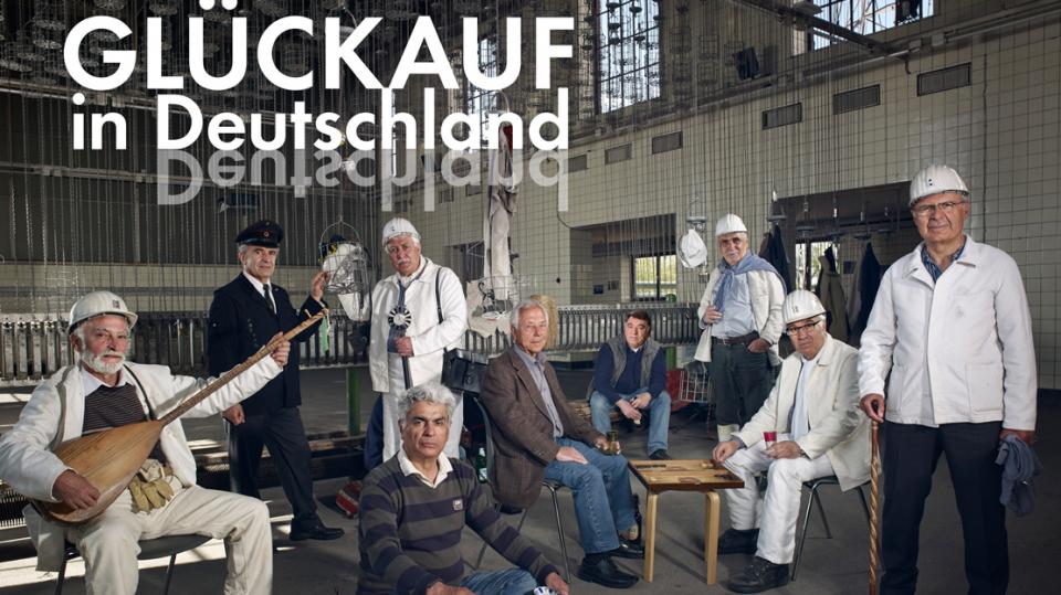 Plakat zur Ausstellung "Glückauf in Deutschland"