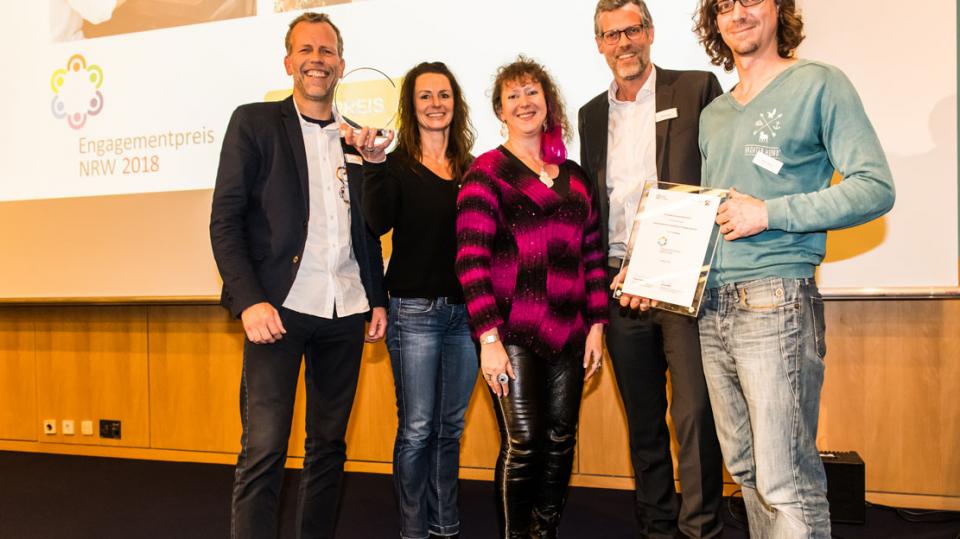 Preisverleihung Engagementpreis NRW 2018: Jurypreis: Ein Stadtviertel erfindet sich neu - Initiative Gründerzeitviertel e.V.
