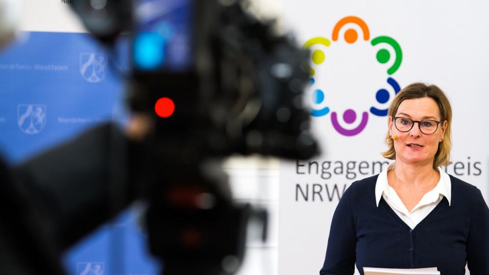 Preisverleihung Engagementpreis NRW 2020
