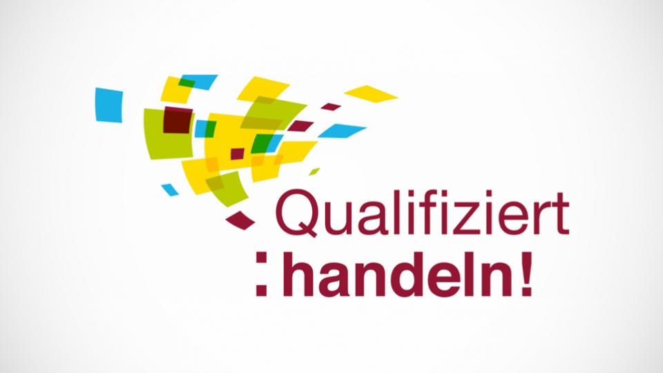 Logo »Qualifiziert handeln!«