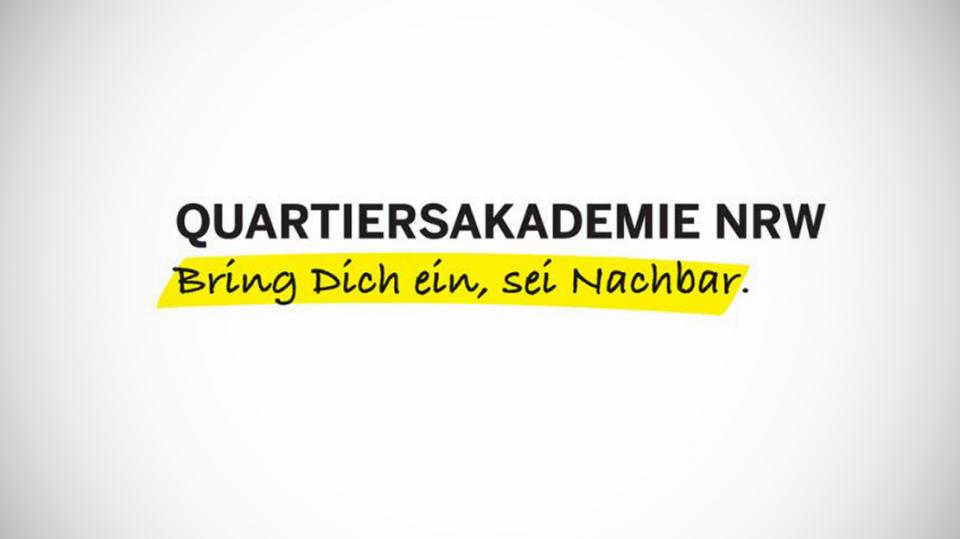 Logo der Quartiersakademie NRW