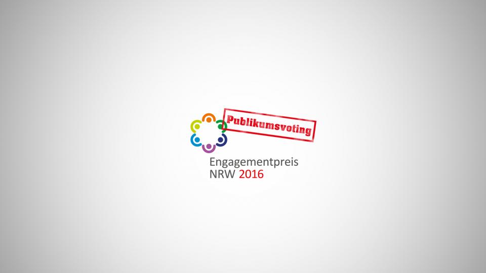 Publikumsvoting Engagementpreis NRW 2016