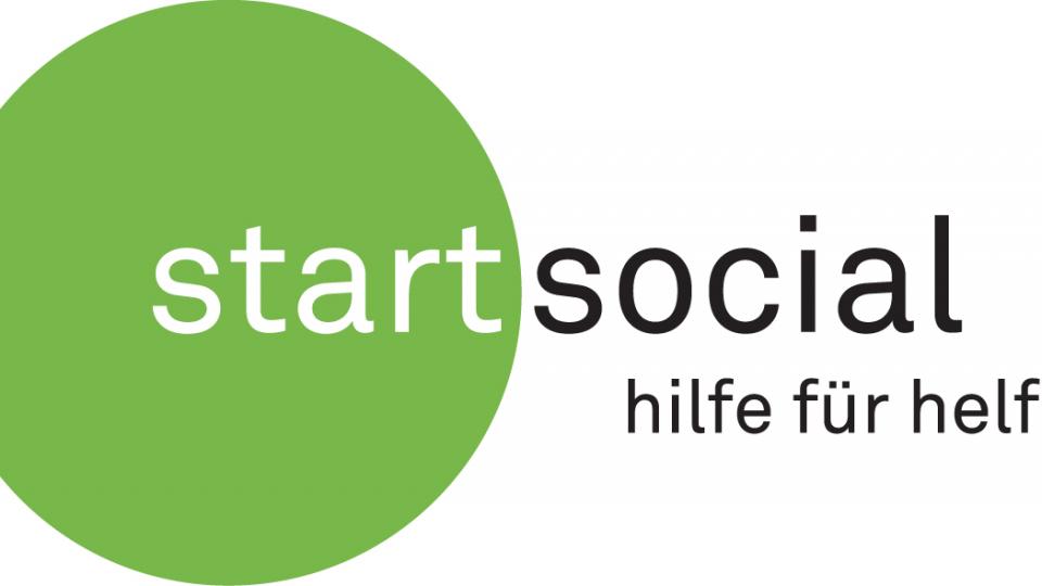Logo der Initiative startsocial – Hilfe für Helfer