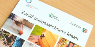 Titelseite der Broschüre zum Engagementpreis NRW 2017