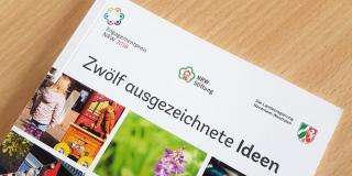 Titelseite der Broschüre zum Engagementpreis NRW 2018