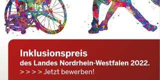 Inklusionspreis des Landes Nordrhein-Westfalen 2022. Jetzt bewerben!