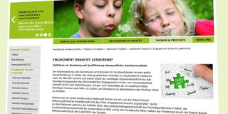Website des Paritätischen zu Engagement braucht Leadership